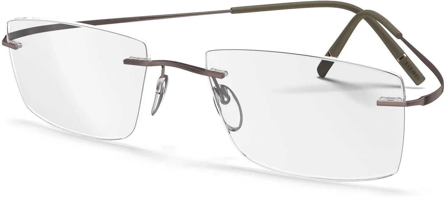 Silhouette Titan Minimal Art Stellar Demo Rimless 5599 Eyeglasses - view 35